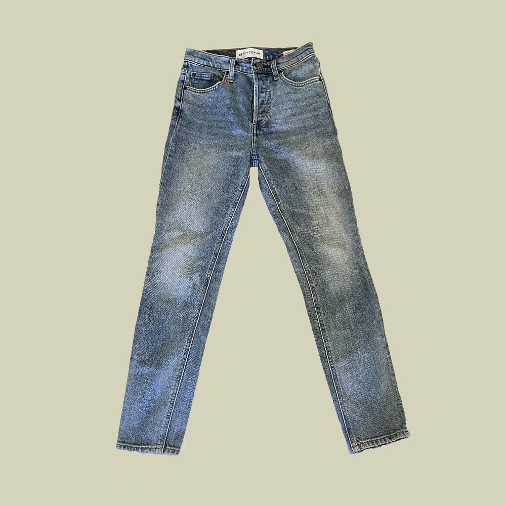 Denim Forum High Rise Skinny Jeans